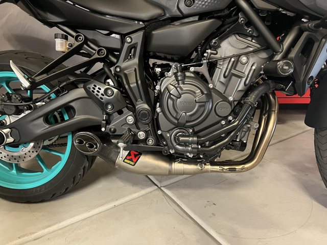 Detail motocyklu YAMAHA MT-07 ABS