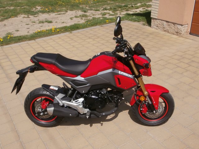 Honda MSX 125 ve vozovém parku autoškoly