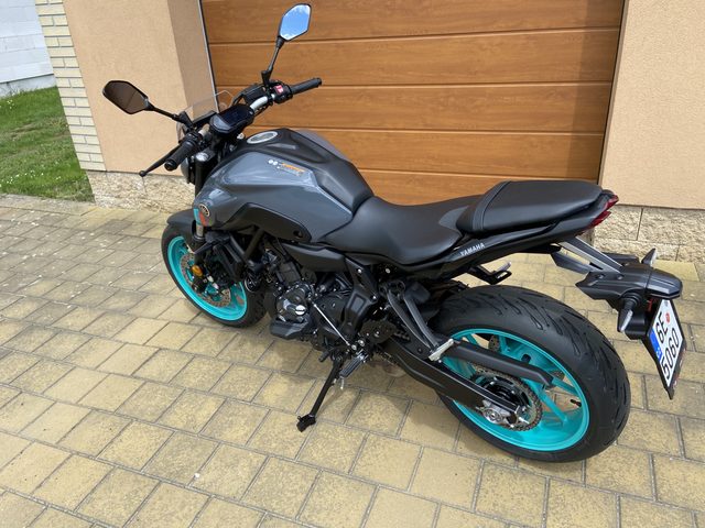 YAMAHA MT-07 ABS zezadu